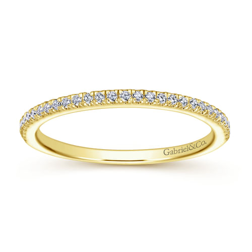 14K Yellow Gold   Matching Wedding Band