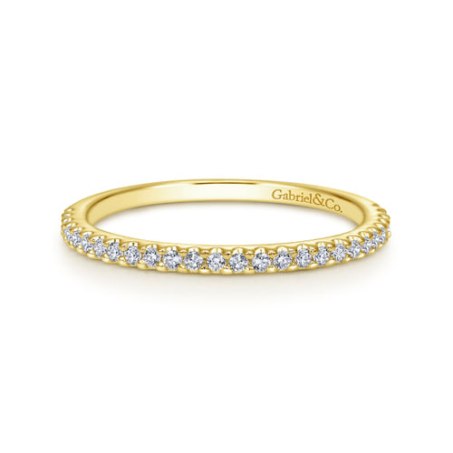 14K Yellow Gold   Matching Wedding Band