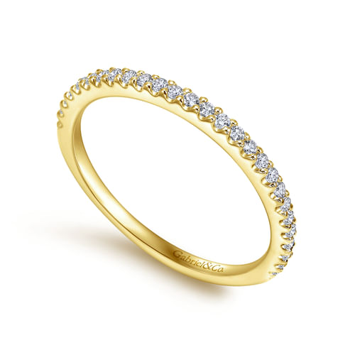 14K Yellow Gold   Matching Wedding Band