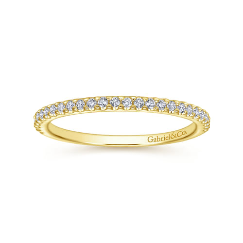 14K Yellow Gold   Matching Wedding Band