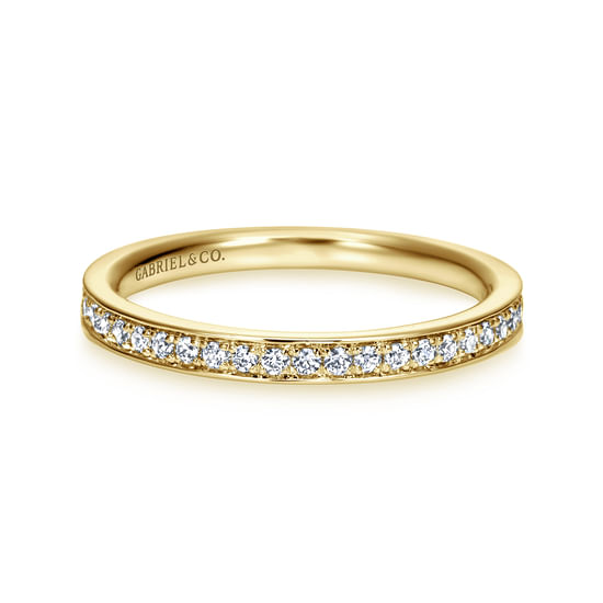 Gabriel - 14K Yellow Gold   Matching Wedding Band