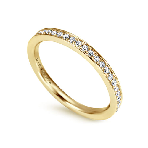 14K Yellow Gold   Matching Wedding Band