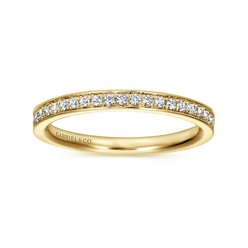 14K Yellow Gold   Matching Wedding Band