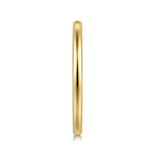 14K Yellow Gold 1.5mm Mini Spacer Band