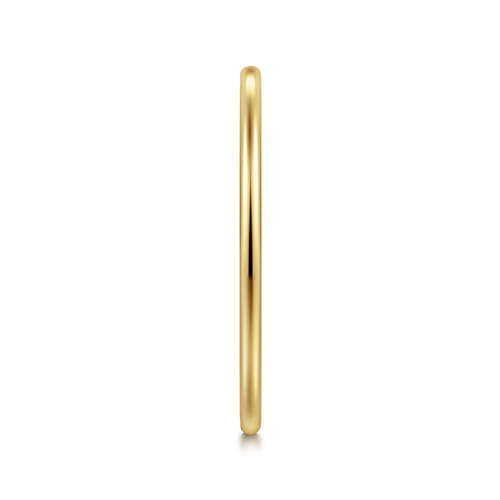 14K Yellow Gold 1mm Mini Spacer Band