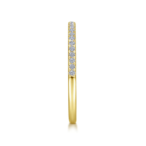 14K Yellow Gold Anniversary Band