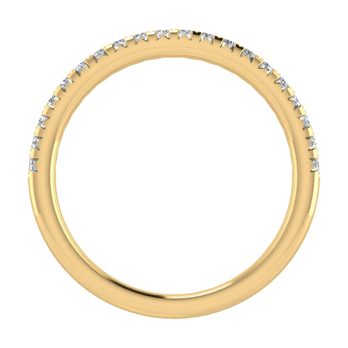 14K Yellow Gold Anniversary Band