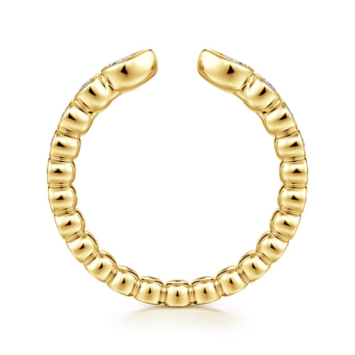 14K Yellow Gold Bezel Set Pear and Round Open Diamond Eternity Band 14K Yellow Gold Bezel Set Pear and Round Open Diamond Eternity Band