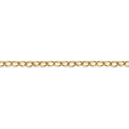 14K Yellow Gold Bracelet angle 2