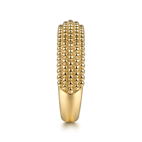 14K Yellow Gold Bujukan Fashion Ring