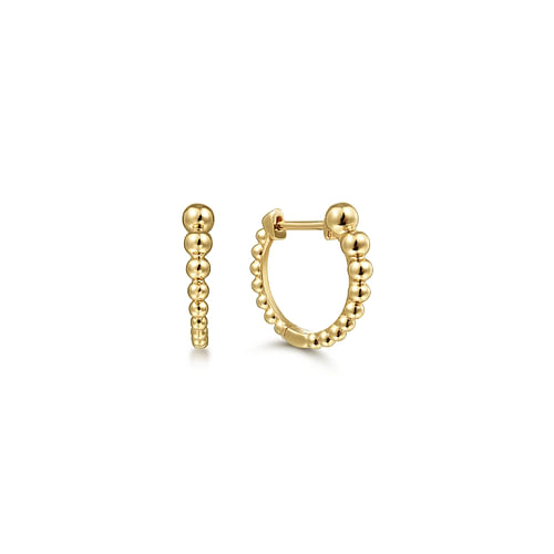 14K Yellow Gold Bujukan Huggies