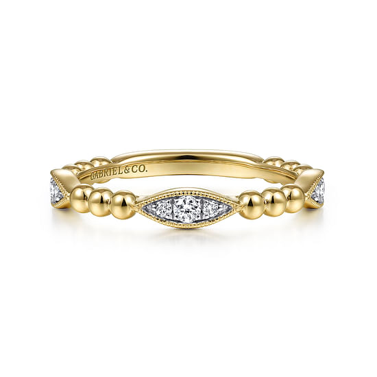 Gabriel - 14K Yellow Gold Bujukan Marquise Pave Diamond Ring







 Diamond Ring