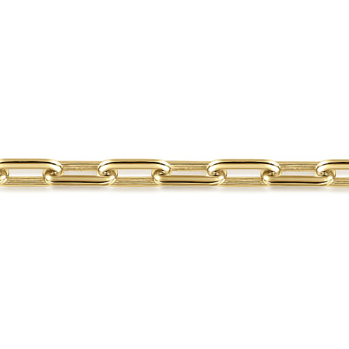 14K Yellow Gold Chain Bracelet