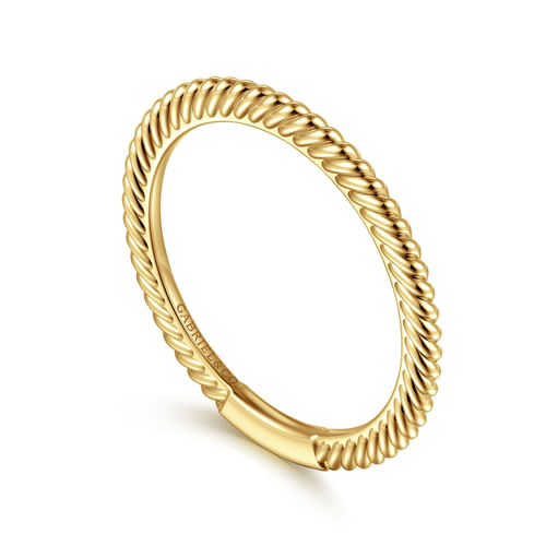 14K Yellow Gold Diamond Matching Wedding Band