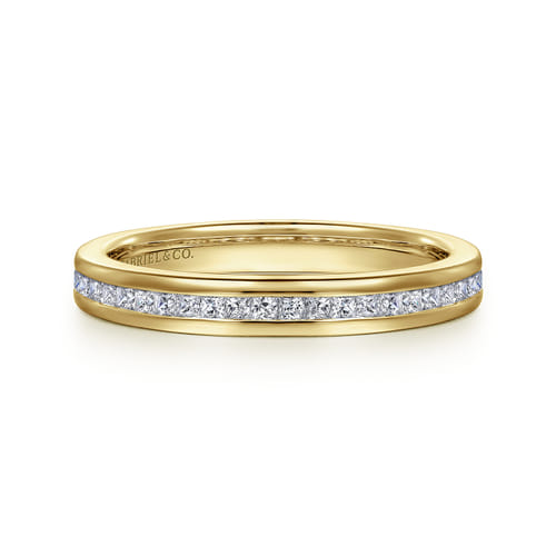 14K Yellow Gold Diamond Matching Wedding Band 14K Yellow Gold Diamond Matching Wedding Band
