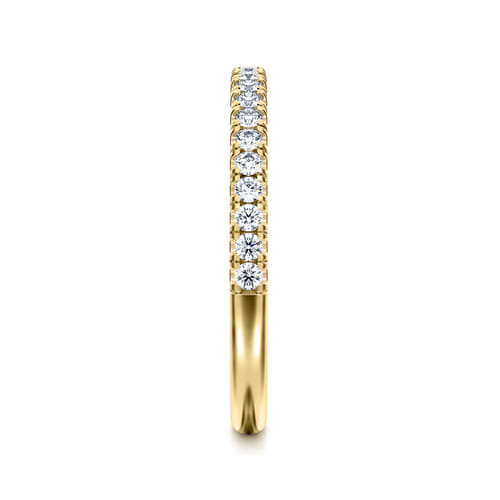 14K Yellow Gold Diamond Matching Wedding Band 14K Yellow Gold Diamond Matching Wedding Band