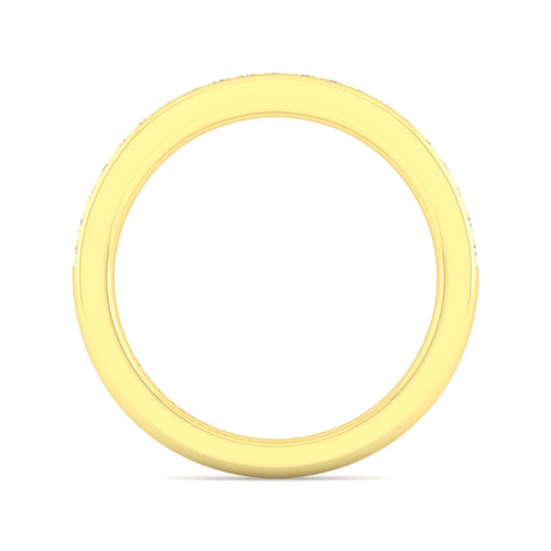 14K Yellow Gold Diamond Matching Wedding Band