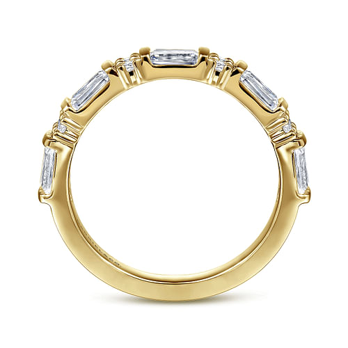 14K Yellow Gold Diamond Ring