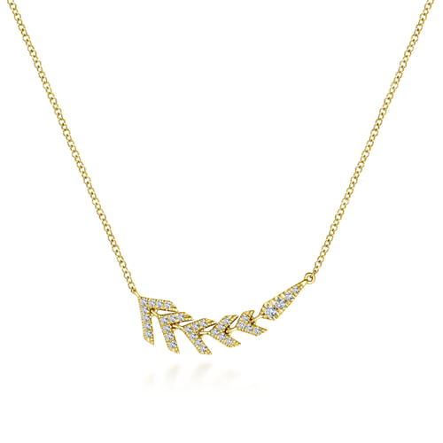 14K Yellow Gold Fashion Necklace