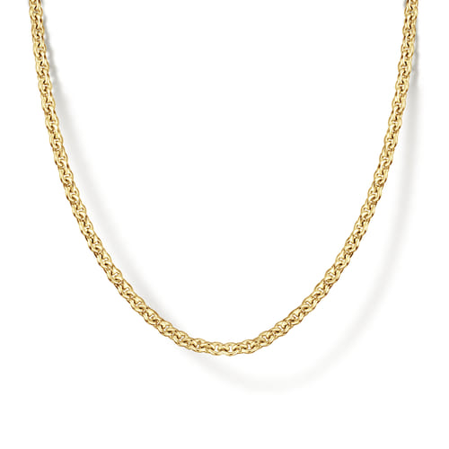14K Yellow Gold Link Chain Necklace 14K Yellow Gold Link Chain Necklace