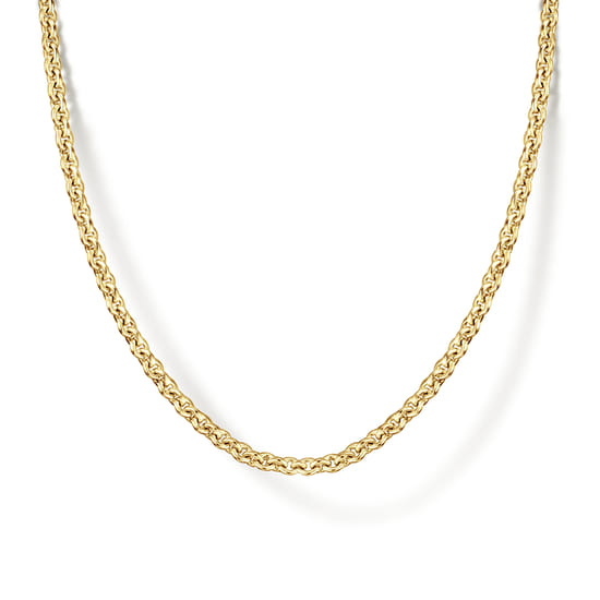 Gabriel - 14K Yellow Gold Link Chain Necklace Gabriel - 14K Yellow Gold Link Chain Necklace