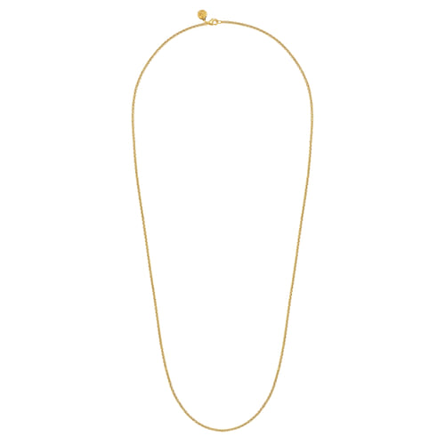 14K Yellow Gold Link Chain Necklace