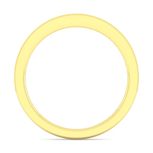 14K Yellow Gold Matching Wedding Band