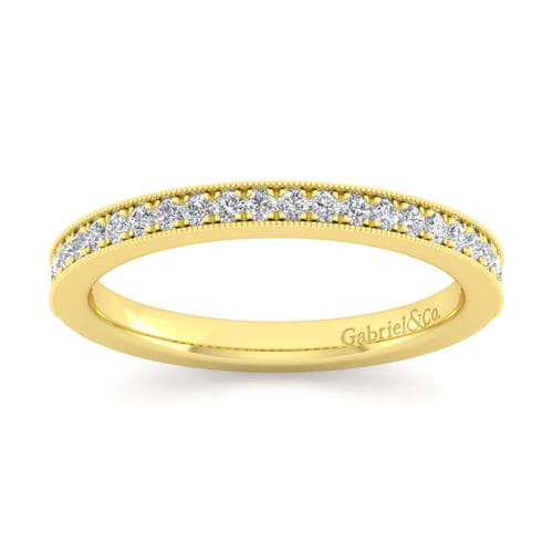 14K Yellow Gold Matching Wedding Band