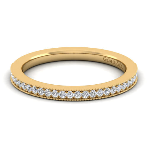 14K Yellow Gold Matching Wedding Band