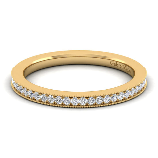 Gabriel - 14K Yellow Gold Matching Wedding Band
