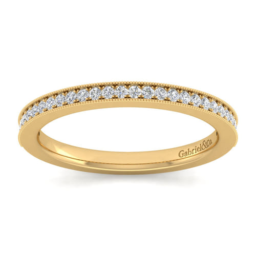 14K Yellow Gold Matching Wedding Band