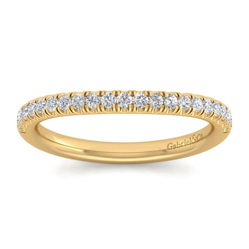 14K Yellow Gold Matching Wedding Band