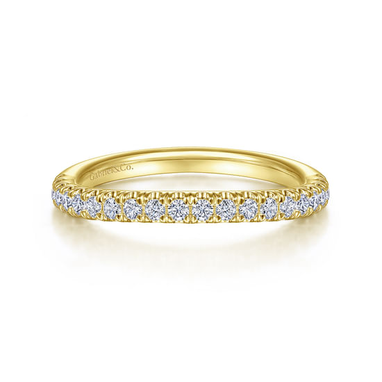 Gabriel - 14K Yellow Gold Matching Wedding Band