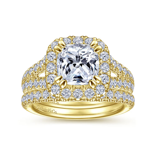 14K Yellow Gold Matching Wedding Band