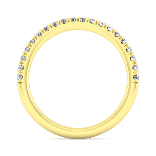 14K Yellow Gold Matching Wedding Band