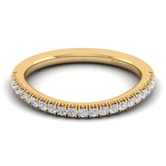 Gabriel - 14K Yellow Gold Matching Wedding Band