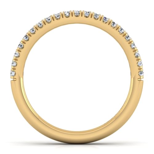14K Yellow Gold Matching Wedding Band