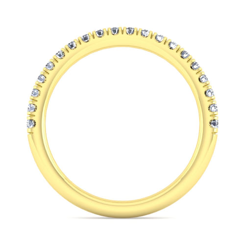 14K Yellow Gold Matching Wedding Band