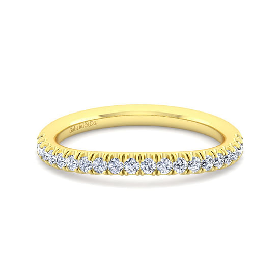 Gabriel - 14K Yellow Gold Matching Wedding Band