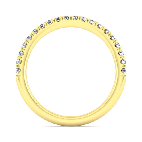 14K Yellow Gold Matching Wedding Band