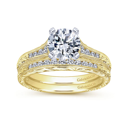 14K Yellow Gold Matching Wedding Band