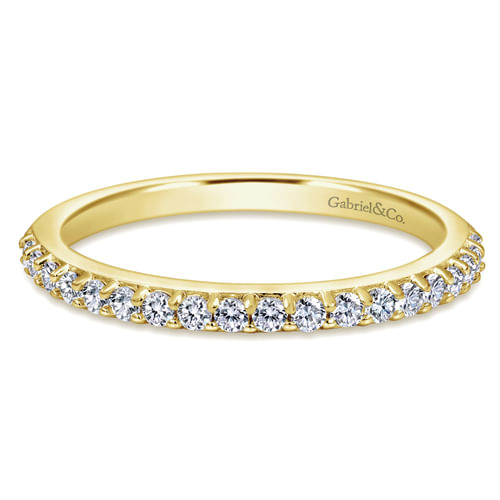 14K Yellow Gold Matching Wedding Band