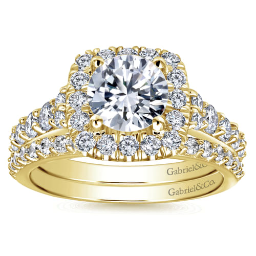 14K Yellow Gold Matching Wedding Band