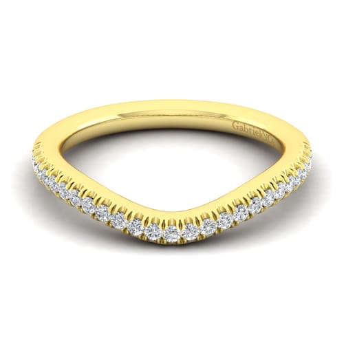 14K Yellow Gold Matching Wedding Band