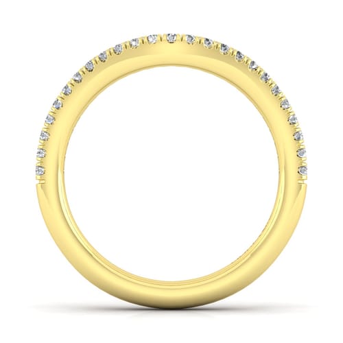 14K Yellow Gold Matching Wedding Band
