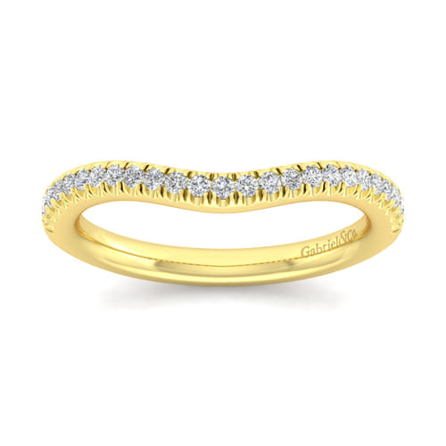 14K Yellow Gold Matching Wedding Band
