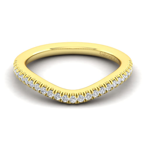 14K Yellow Gold Matching Wedding Band