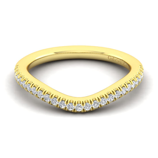 Gabriel - 14K Yellow Gold Matching Wedding Band