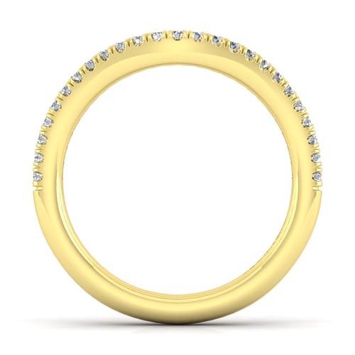14K Yellow Gold Matching Wedding Band