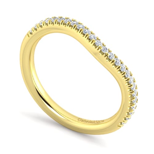 14K Yellow Gold Matching Wedding Band
